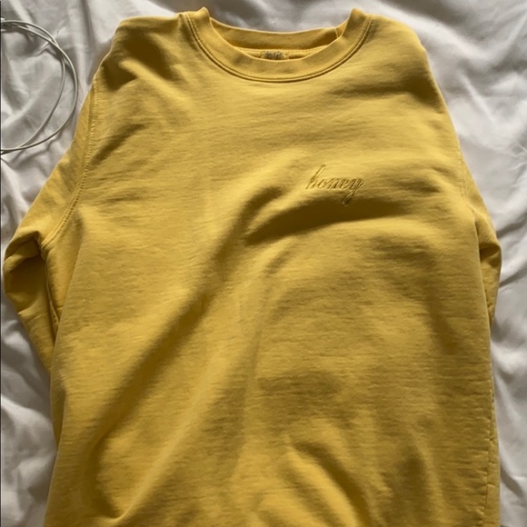 honey sweatshirt pacsun